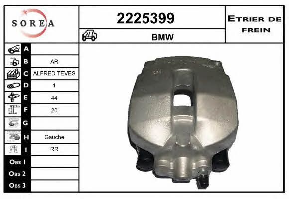 EAI 2225399 Brake caliper rear left 2225399: Buy near me in Poland at 2407.PL - Good price!