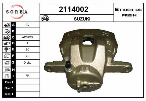 EAI 2114002 Bremssattel 2114002: Kaufen Sie zu einem guten Preis in Polen bei 2407.PL!