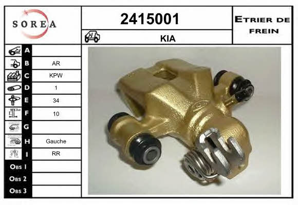 EAI 2415001 Brake caliper 2415001: Buy near me in Poland at 2407.PL - Good price!
