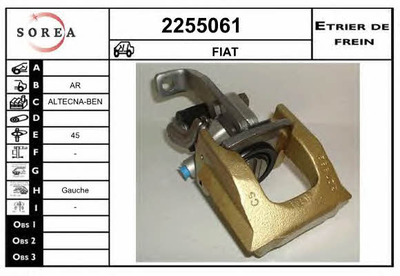 EAI 2255061 Bremssattel 2255061: Kaufen Sie zu einem guten Preis in Polen bei 2407.PL!