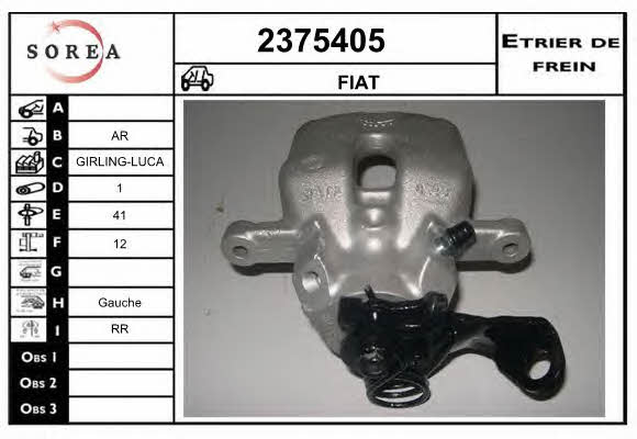 EAI 2375405 Brake caliper rear left 2375405: Buy near me in Poland at 2407.PL - Good price!