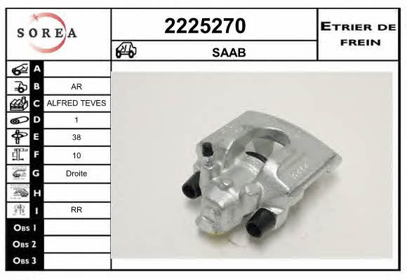 EAI 2225270 Brake caliper 2225270: Buy near me in Poland at 2407.PL - Good price!