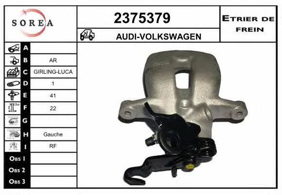 EAI 2375379 Brake caliper 2375379: Buy near me in Poland at 2407.PL - Good price!