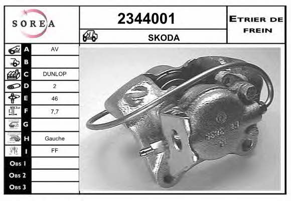 EAI 2344001 Суппорт тормозной 2344001: Отличная цена - Купить в Польше на 2407.PL!