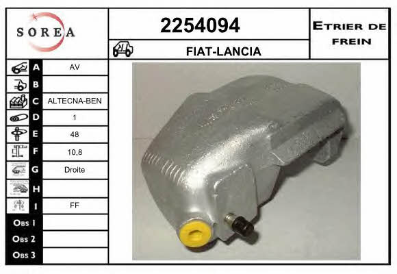 EAI 2254094 Brake caliper 2254094: Buy near me at 2407.PL in Poland at an Affordable price!