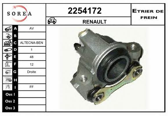 EAI 2254172 Bremssattel 2254172: Kaufen Sie zu einem guten Preis in Polen bei 2407.PL!