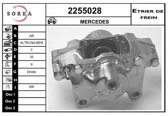 EAI 2255028 Bremssattel 2255028: Bestellen Sie in Polen zu einem guten Preis bei 2407.PL!