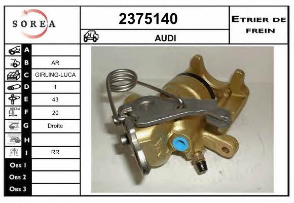 EAI 2375140 Brake caliper 2375140: Buy near me in Poland at 2407.PL - Good price!