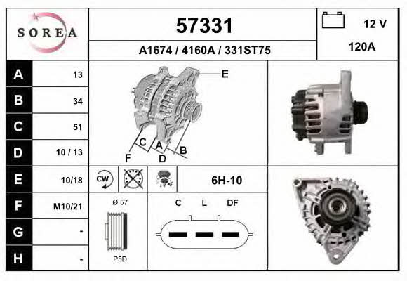 EAI 57331 Generator 57331: Kaufen Sie zu einem guten Preis in Polen bei 2407.PL!