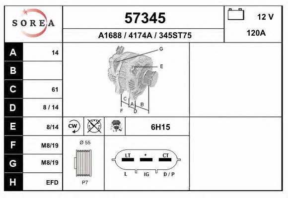 EAI 57345 Generator 57345: Kaufen Sie zu einem guten Preis in Polen bei 2407.PL!