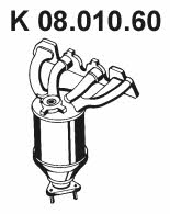 Eberspaecher 08.010.60 Catalytic Converter 0801060: Buy near me at 2407.PL in Poland at an Affordable price!