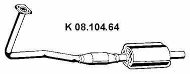 Eberspaecher 08.104.64 Catalytic Converter 0810464: Buy near me at 2407.PL in Poland at an Affordable price!