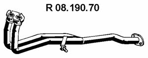 Eberspaecher 08.190.70 Exhaust pipe 0819070: Buy near me in Poland at 2407.PL - Good price!