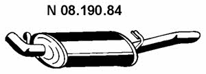 Eberspaecher 08.190.84 Глушник, задня частина 0819084: Приваблива ціна - Купити у Польщі на 2407.PL!