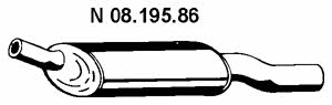 Eberspaecher 08.195.86 Глушитель, задняя часть 0819586: Отличная цена - Купить в Польше на 2407.PL!