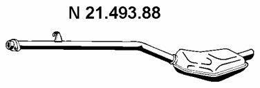 Eberspaecher 21.493.88 Глушитель, задняя часть 2149388: Отличная цена - Купить в Польше на 2407.PL!