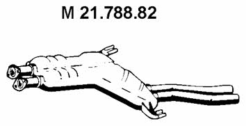 Eberspaecher 21.788.82 Глушитель, средняя часть 2178882: Отличная цена - Купить в Польше на 2407.PL!