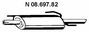 Eberspaecher 08.697.82 Tłumik, część tylna 0869782: Atrakcyjna cena w Polsce na 2407.PL - Zamów teraz!