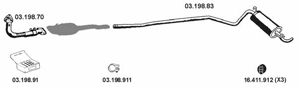 Eberspaecher 032050 Abgasanlage 032050: Kaufen Sie zu einem guten Preis in Polen bei 2407.PL!