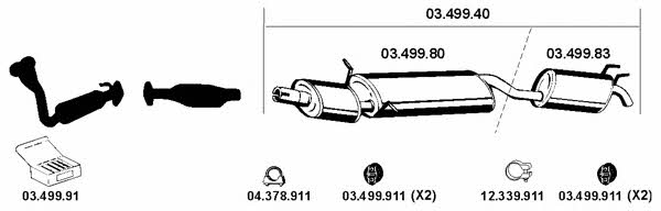 Eberspaecher 032071 Exhaust system 032071: Buy near me at 2407.PL in Poland at an Affordable price!