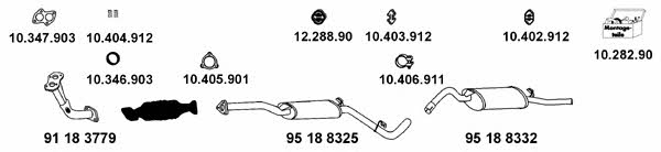 Eberspaecher 10_29 Exhaust system 1029: Buy near me in Poland at 2407.PL - Good price!