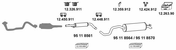  10_51 Exhaust system 1051: Buy near me in Poland at 2407.PL - Good price!