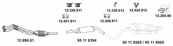 Eberspaecher 10_59 Exhaust system 1059: Buy near me in Poland at 2407.PL - Good price!