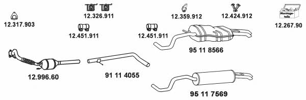 Eberspaecher 10_66 Exhaust system 1066: Buy near me at 2407.PL in Poland at an Affordable price!