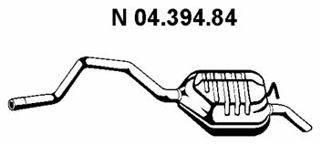 Eberspaecher 04.394.84 Tłumik, część tylna 0439484: Dobra cena w Polsce na 2407.PL - Kup Teraz!