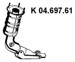Eberspaecher 04.697.61 Catalytic Converter 0469761: Buy near me in Poland at 2407.PL - Good price!