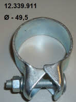 Eberspaecher 12.339.911 Exhaust clamp 12339911: Buy near me in Poland at 2407.PL - Good price!