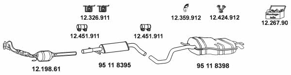  12_004 Abgasanlage 12004: Kaufen Sie zu einem guten Preis in Polen bei 2407.PL!