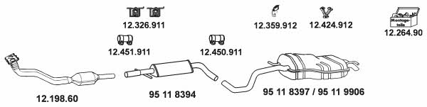  12_030_ Abgasanlage 12030: Kaufen Sie zu einem guten Preis in Polen bei 2407.PL!