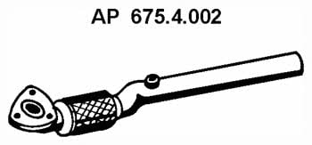 Eberspaecher 675.4.002 Выхлопная труба 6754002: Отличная цена - Купить в Польше на 2407.PL!