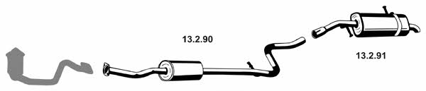 Eberspaecher 222238 Exhaust system 222238: Buy near me at 2407.PL in Poland at an Affordable price!