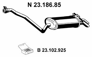 Eberspaecher 23.186.85 Endschalldämpfer 2318685: Kaufen Sie zu einem guten Preis in Polen bei 2407.PL!