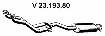Eberspaecher 23.193.80 Tłumik, część środkowa 2319380: Dobra cena w Polsce na 2407.PL - Kup Teraz!