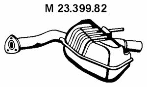 Eberspaecher 23.399.82 Central silencer 2339982: Buy near me in Poland at 2407.PL - Good price!