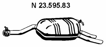 Eberspaecher 23.595.83 Глушник, задня частина 2359583: Купити у Польщі - Добра ціна на 2407.PL!