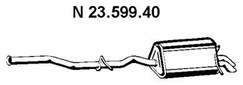 Eberspaecher 23.599.40 End Silencer 2359940: Buy near me in Poland at 2407.PL - Good price!