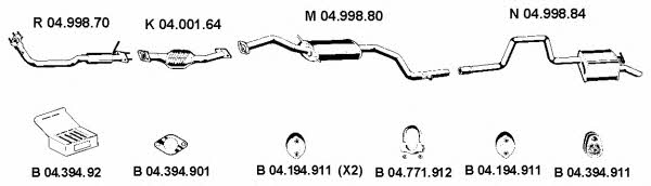 Eberspaecher 042092 Exhaust system 042092: Buy near me in Poland at 2407.PL - Good price!