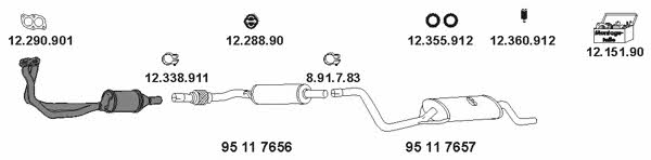  12_123 Abgasanlage 12123: Kaufen Sie zu einem guten Preis in Polen bei 2407.PL!