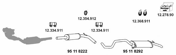 Eberspaecher 12_1467 Exhaust system 121467: Buy near me in Poland at 2407.PL - Good price!