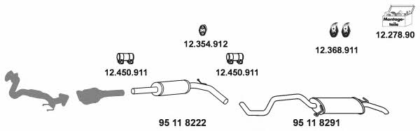 Eberspaecher 12_1467_2 Exhaust system 1214672: Buy near me at 2407.PL in Poland at an Affordable price!