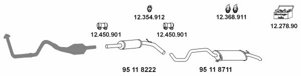 Eberspaecher 12_210 Exhaust system 12210: Buy near me in Poland at 2407.PL - Good price!