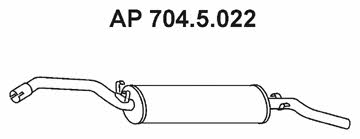 Eberspaecher 704.5.022 Глушник, задня частина 7045022: Приваблива ціна - Купити у Польщі на 2407.PL!