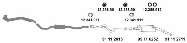 Eberspaecher 12_901 Система выпуска отработаных газов 12901: Отличная цена - Купить в Польше на 2407.PL!