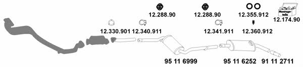 Eberspaecher 12_906 Система выпуска отработаных газов 12906: Отличная цена - Купить в Польше на 2407.PL!