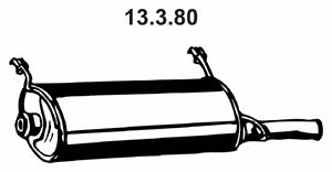 Eberspaecher 13.3.80 Tłumik, część tylna 13380: Dobra cena w Polsce na 2407.PL - Kup Teraz!