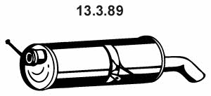 Eberspaecher 13.3.89 Глушитель, задняя часть 13389: Отличная цена - Купить в Польше на 2407.PL!